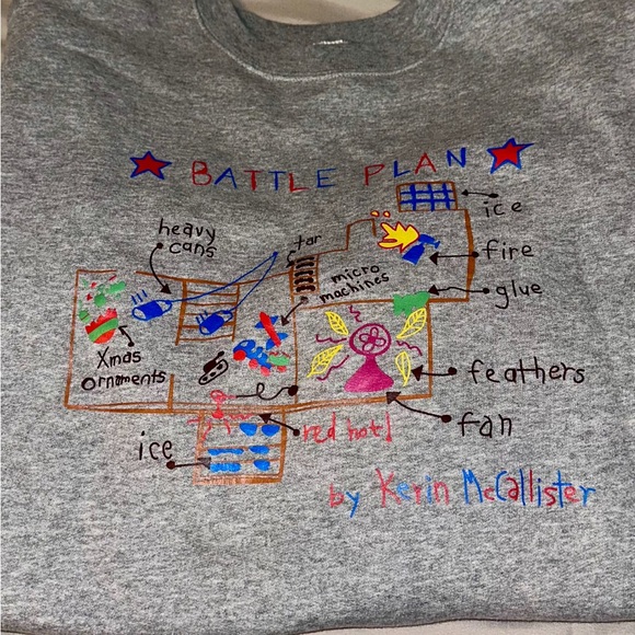 Battle plan by Kevin McCallister Sweatshirt Adult large - Picture 3 of 5